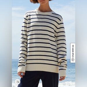John Galt Striped Sweater